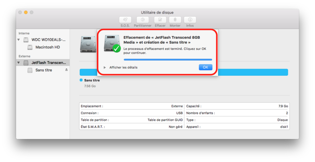 Formater une clé usb en fat32 sur mac